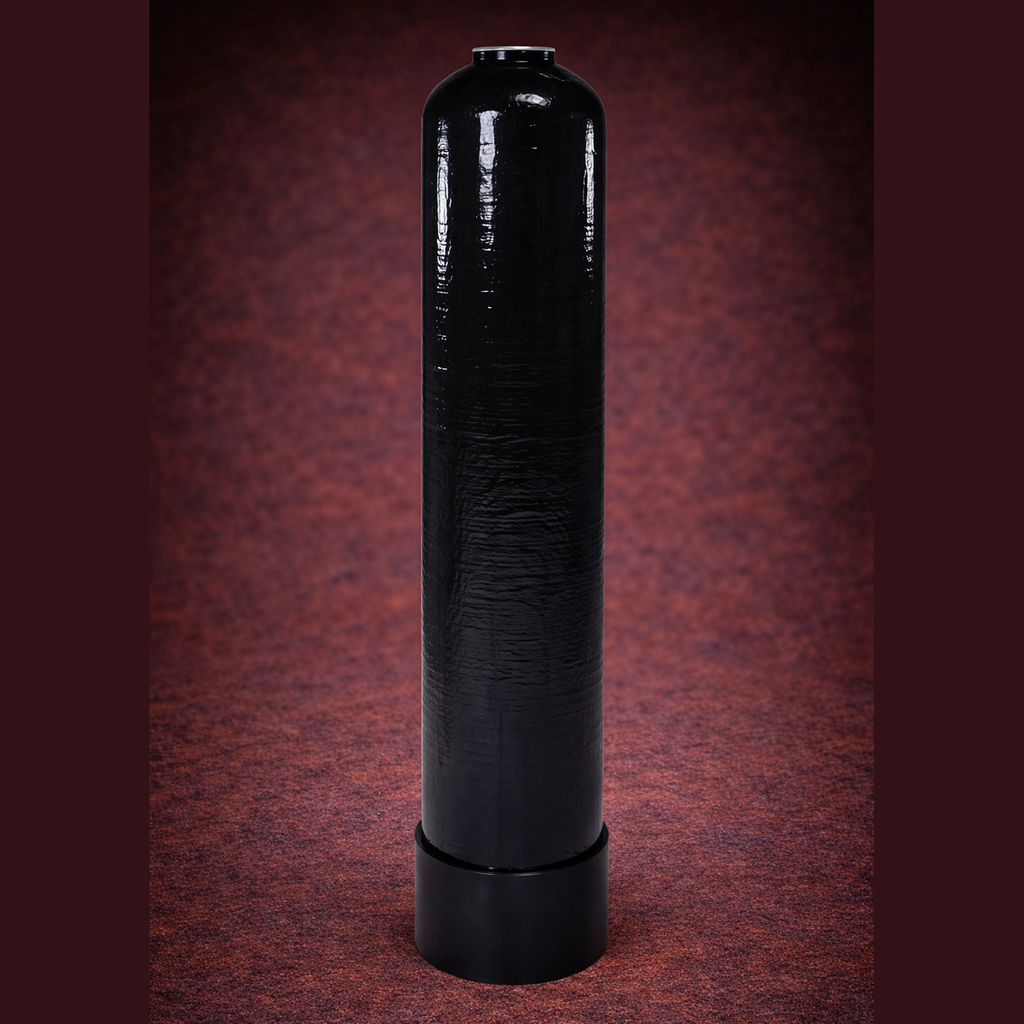 [ASM-SOF-0844-075] 8" x 44" Water Softener Tank, Pre-Filled with 0.75 cu ft 8% Crosslink Resin, 2.5" NPSM Top Opening